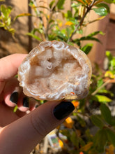 Load image into Gallery viewer, Pink Agate Geode (40% off)