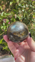 Load and play video in Gallery viewer, Labradorite Spheres (50% off(pick your own))
