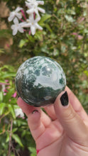 Load and play video in Gallery viewer, Moss Agate Spheres (50% off (pick your own))
