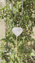 Load and play video in Gallery viewer, Rose Quartz Heart Necklace
