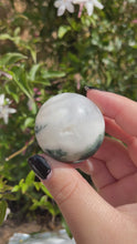 Load and play video in Gallery viewer, Moss Agate Spheres (50% off (pick your own))
