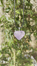 Load and play video in Gallery viewer, Amethyst Heart Necklace
