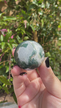 Load and play video in Gallery viewer, Moss Agate Spheres (50% off (pick your own))
