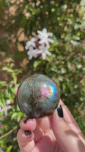 Load and play video in Gallery viewer, Labradorite Spheres (50% off(pick your own))
