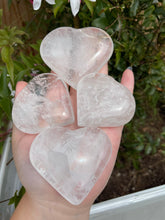 Load image into Gallery viewer, Clear Quartz Hearts (50% off(pick your own))
