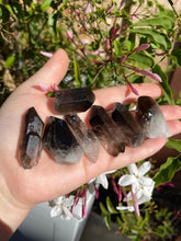 Load image into Gallery viewer, Raw Smokey Quartz Points
