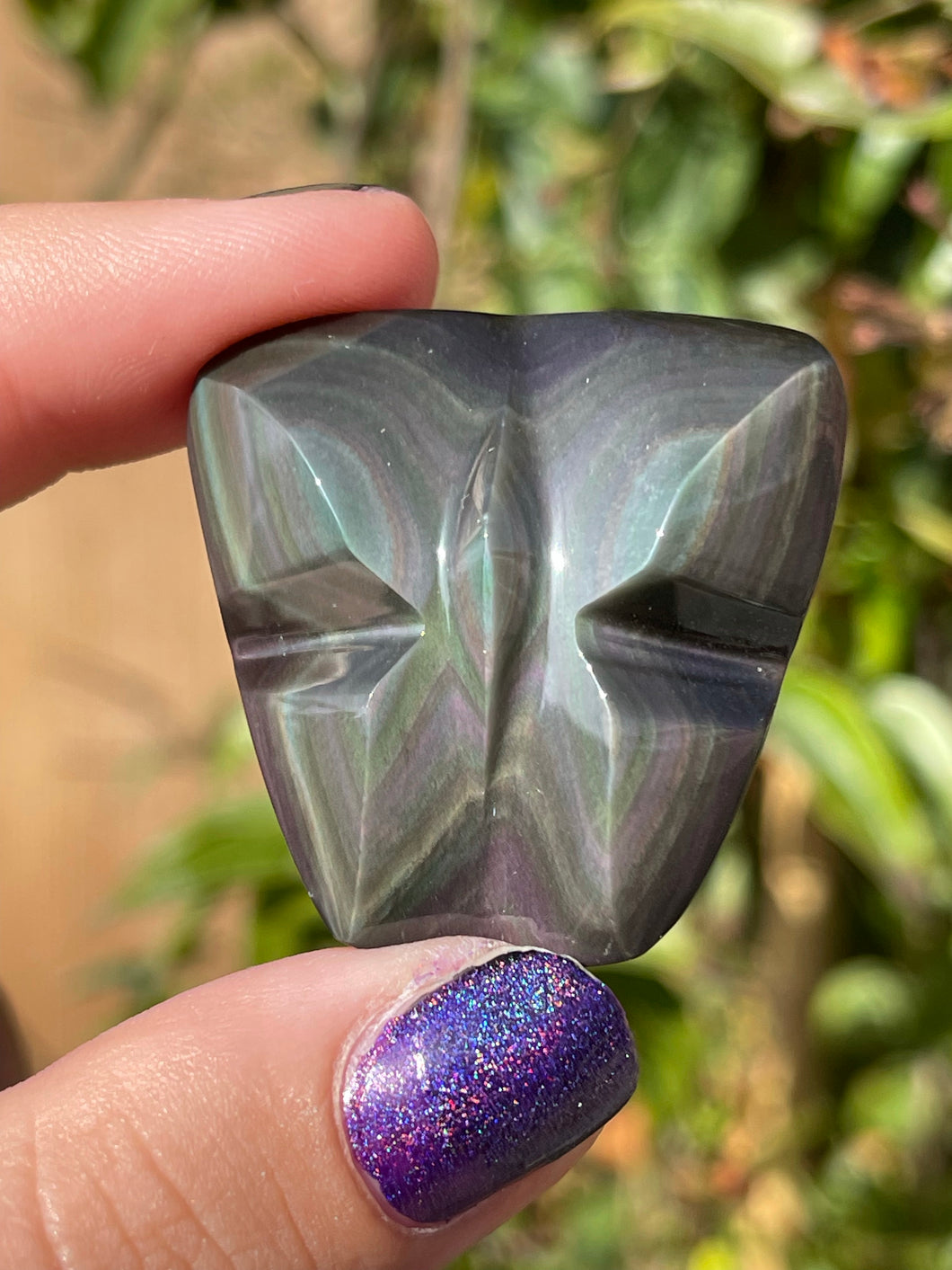 Rainbow Obsidian Butterfly B (20% off)