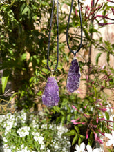 Load image into Gallery viewer, Amethyst Cluster Necklaces
