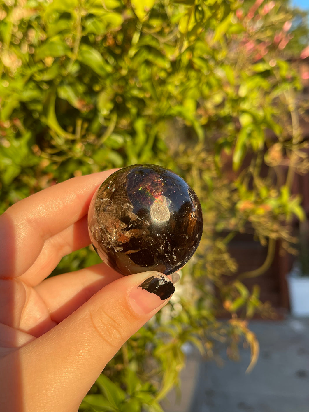 Small Smokey Quartz Sphere (40% off)