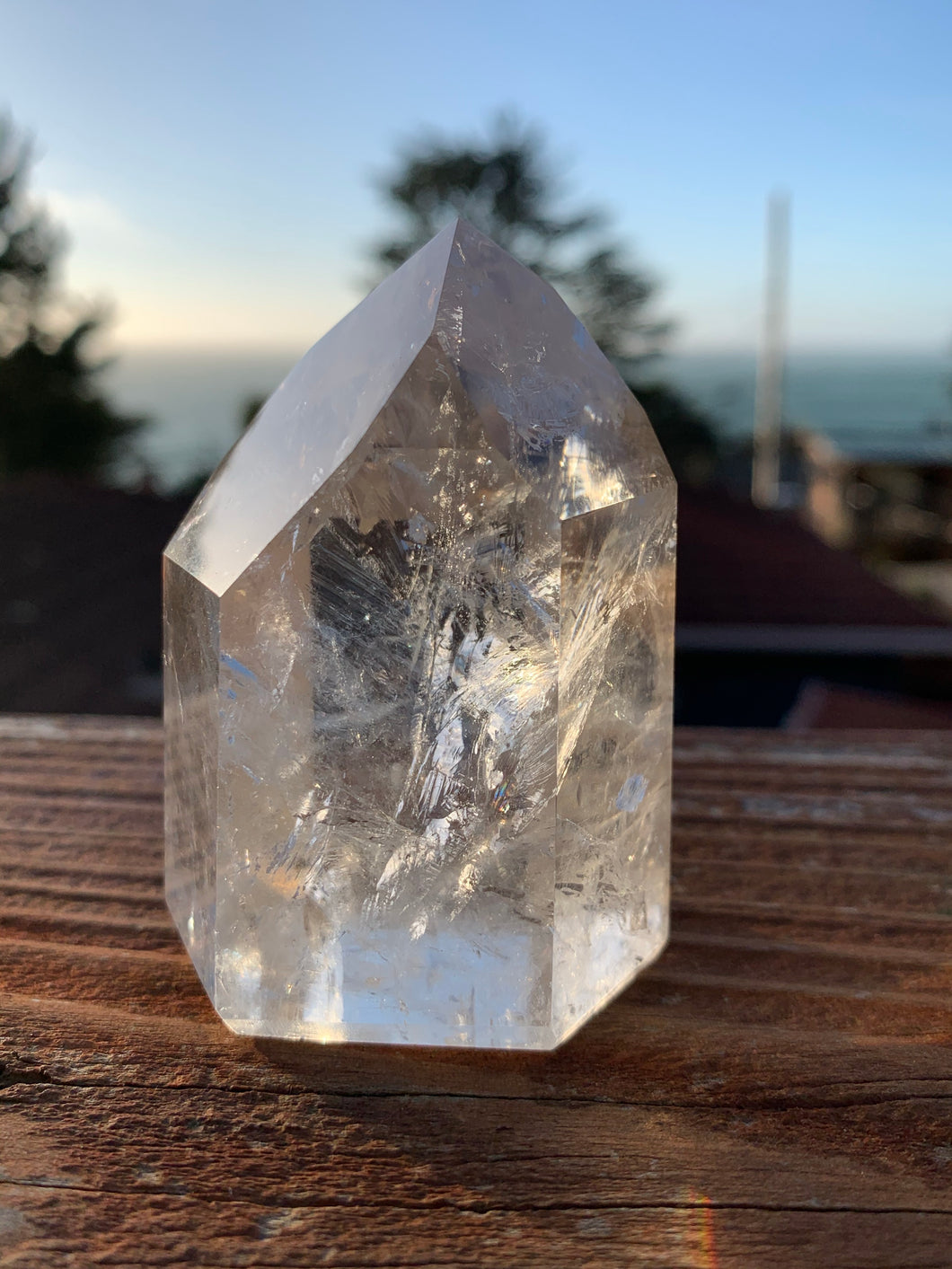 Clear Quartz Tower (50% off)