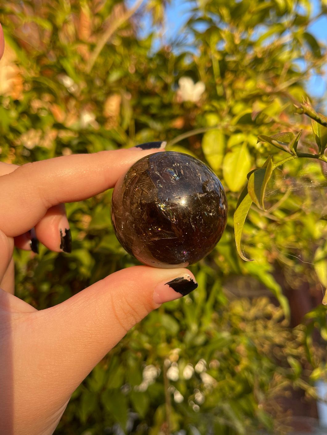 Small Smokey Quartz Sphere (40% off)