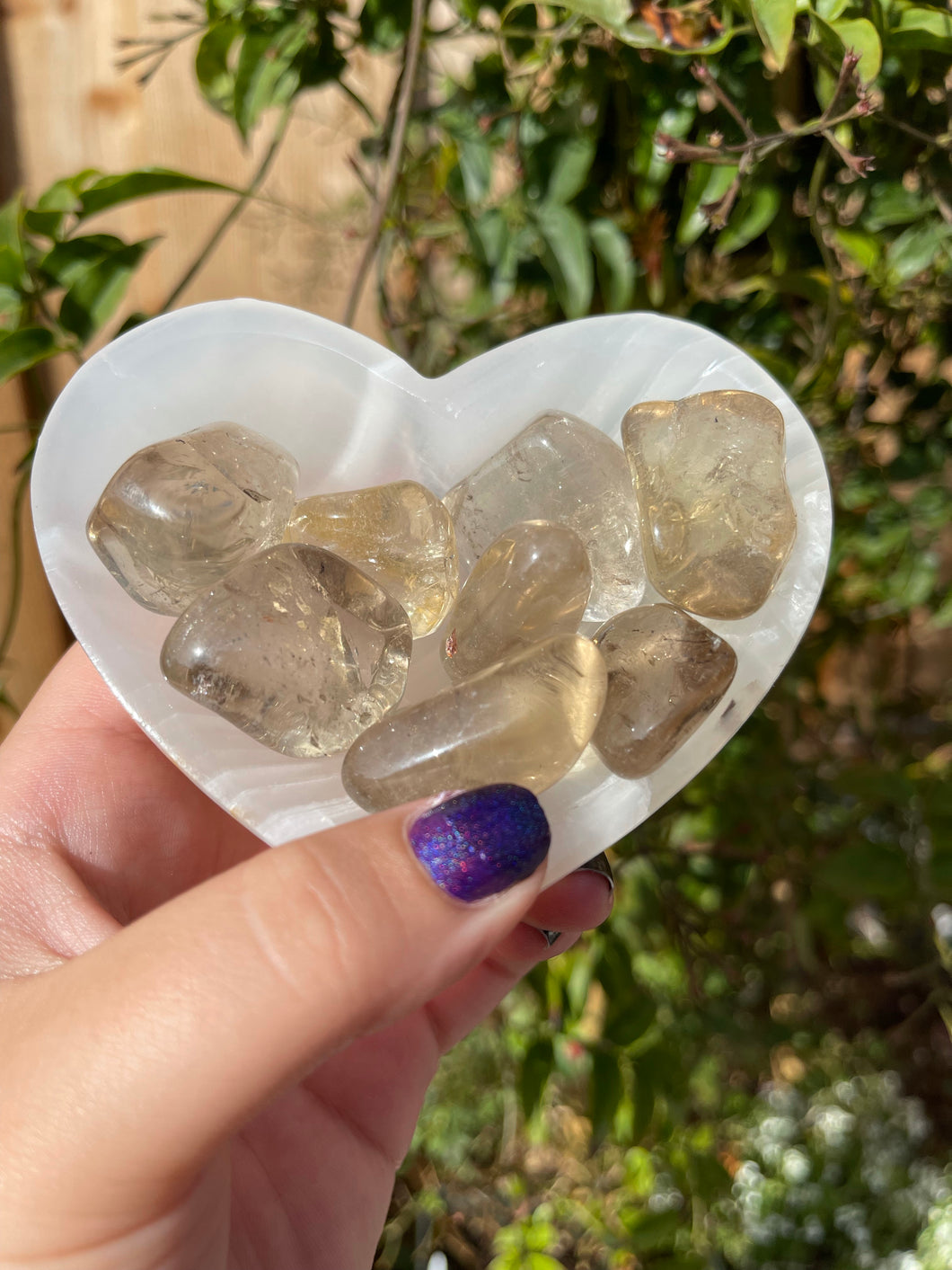 Natural Citrine Tumbles