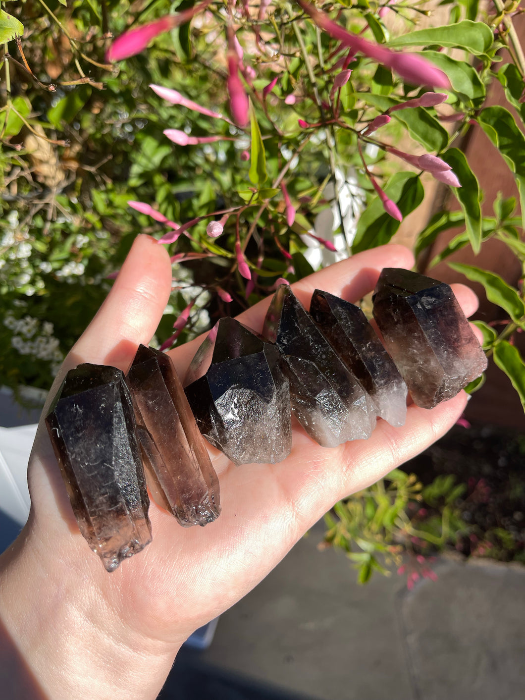 Raw Smokey Quartz Points