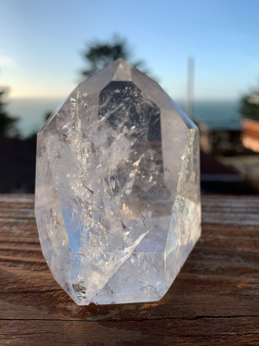 Chunky Clear Quartz Tower (50% off)